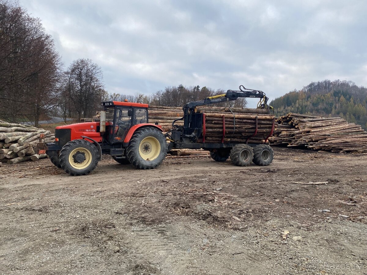 Vyvažečka vyvážeci souprava Hsm Lkt Harvestor timberjack