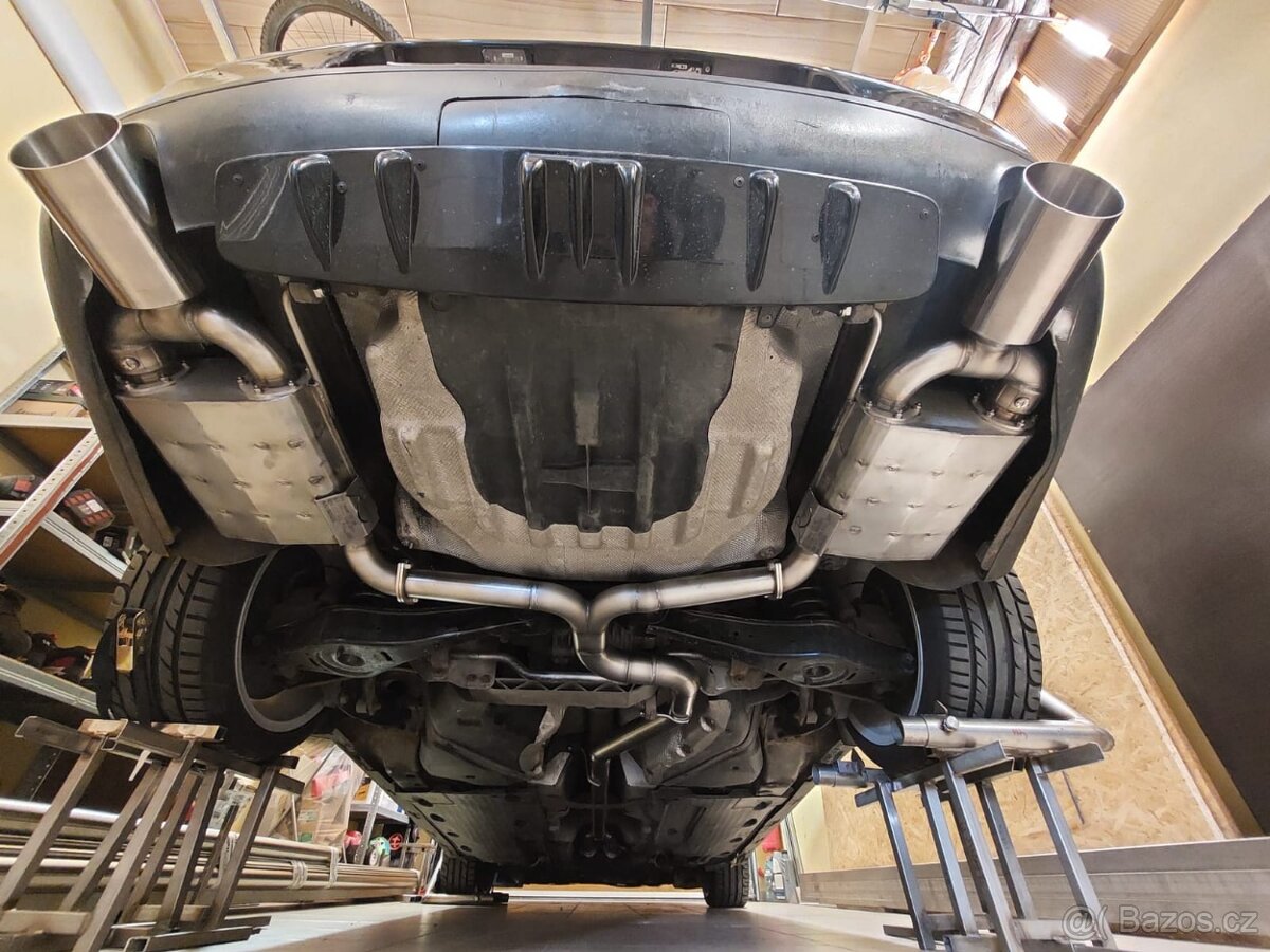 VW Passat R32 V6 FSICat-Back nerezový výfukový systém