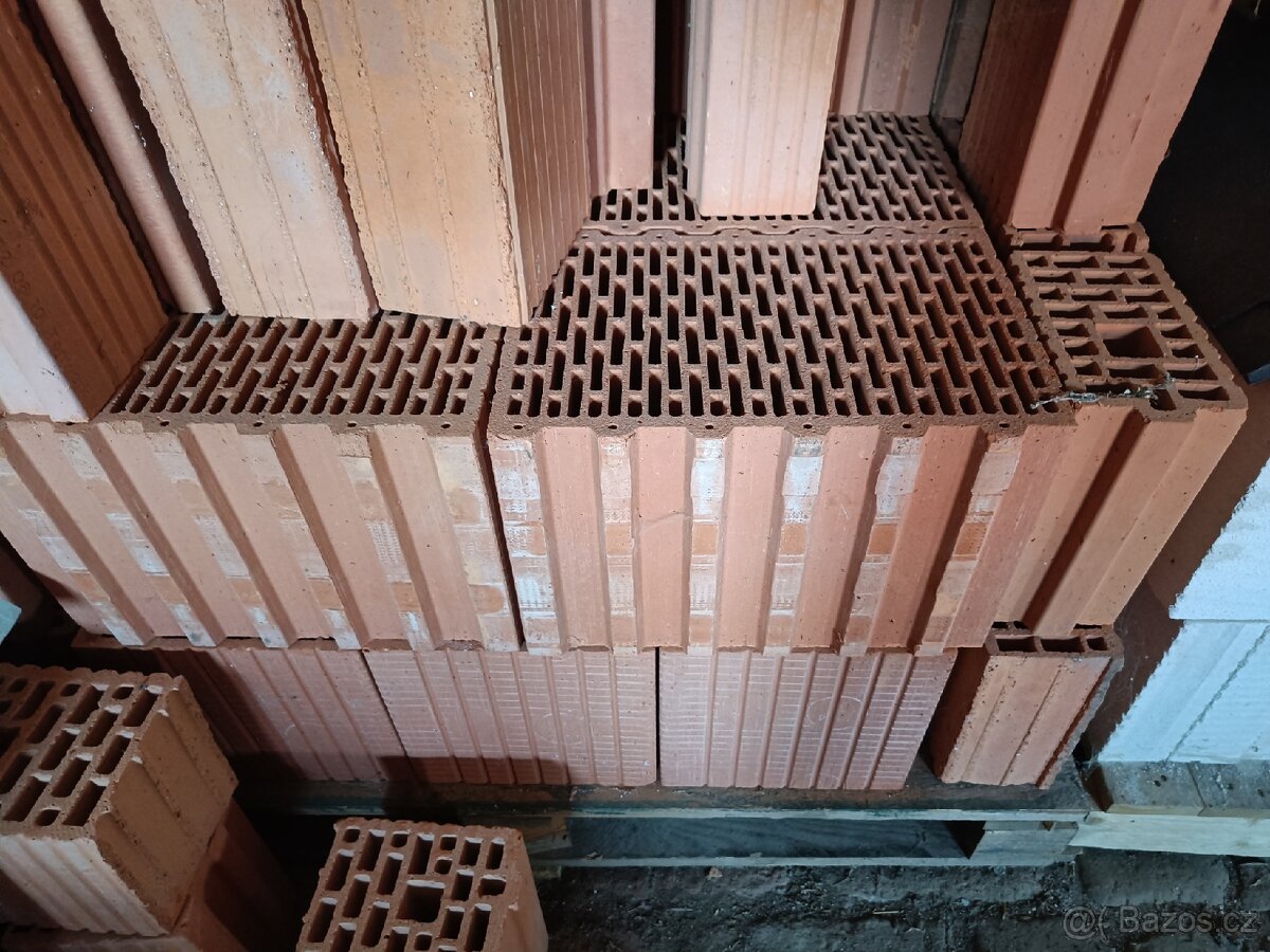 Broušené cihly Porotherm Profi 38