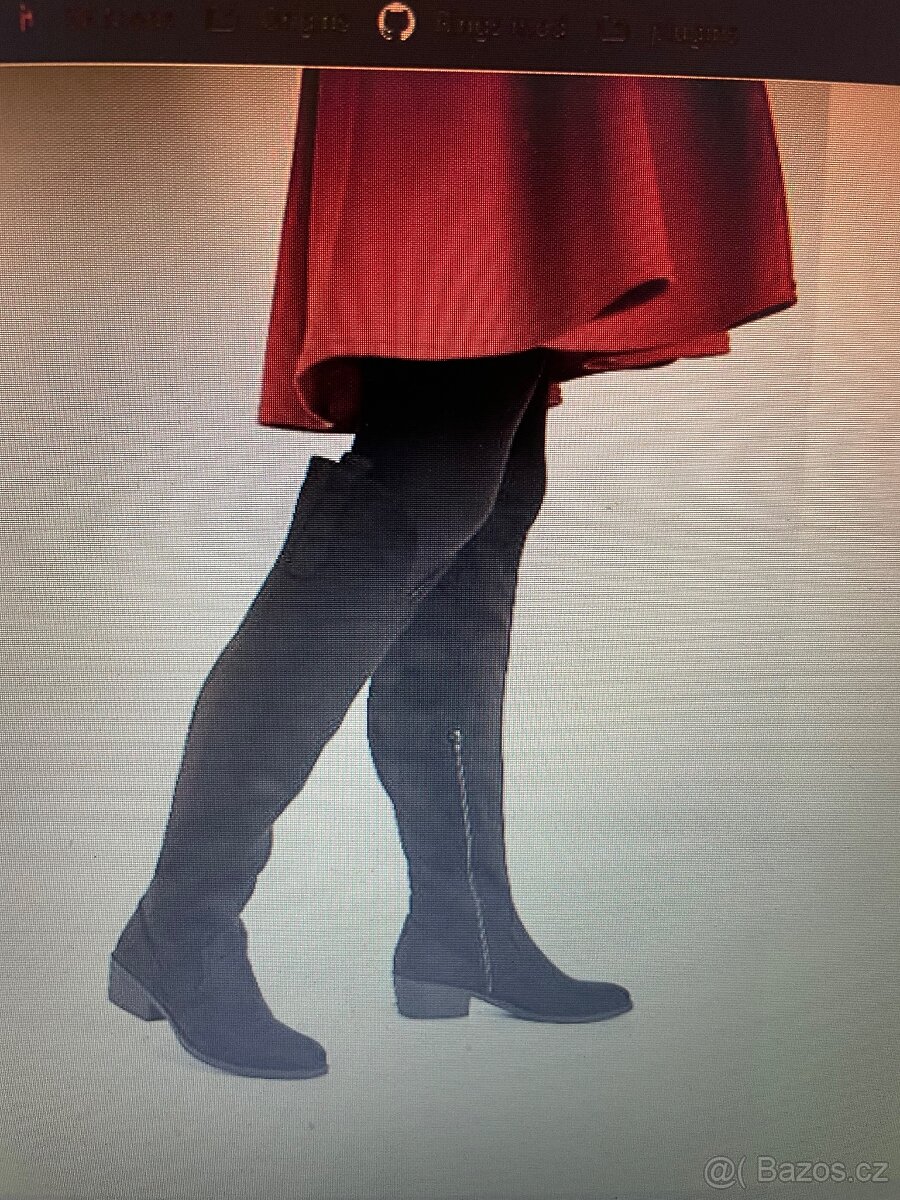 Vysoké kozačky - NOVÉ