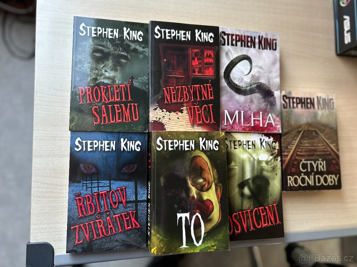 Stephen King - kolekce 7 brožovaných knih (Beta)