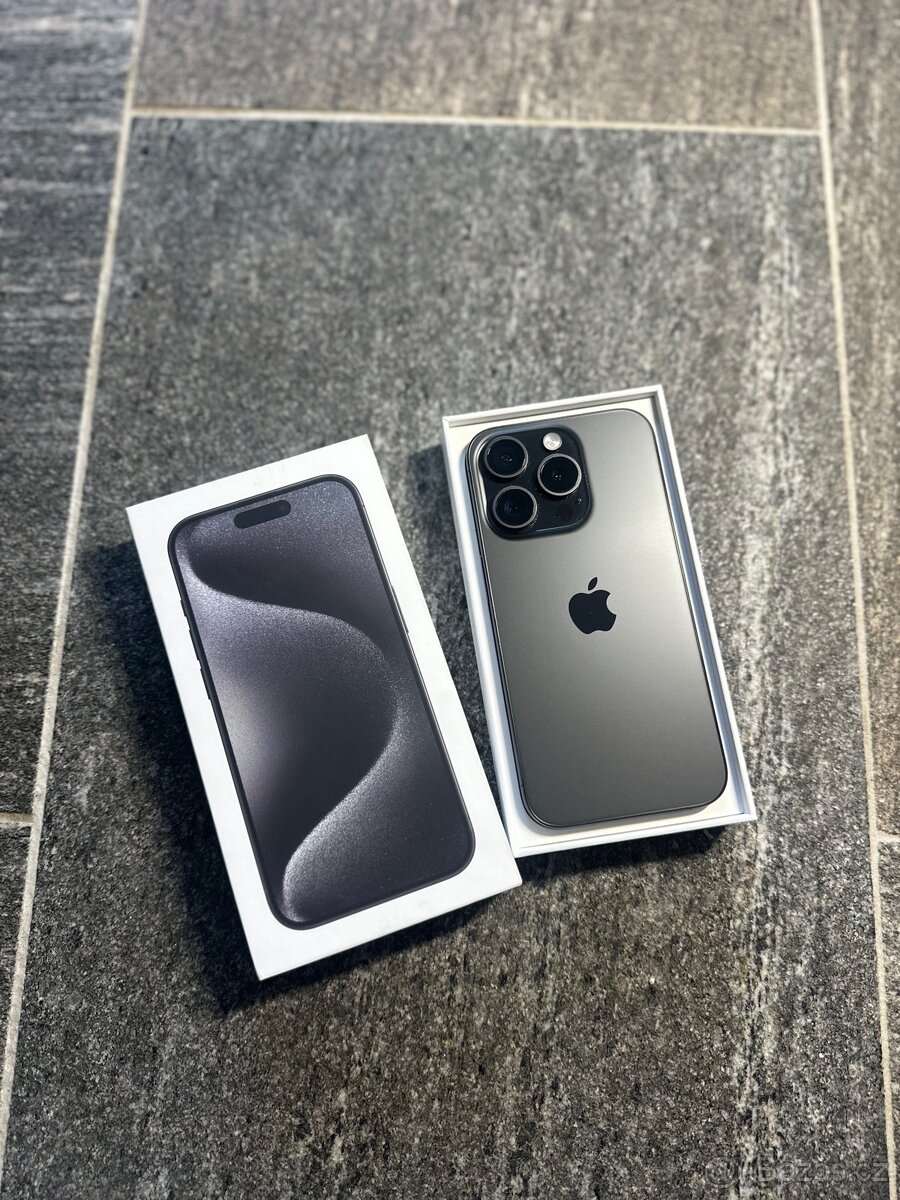iPhone 15 PRO 128GB - v Záruce do 3/2026