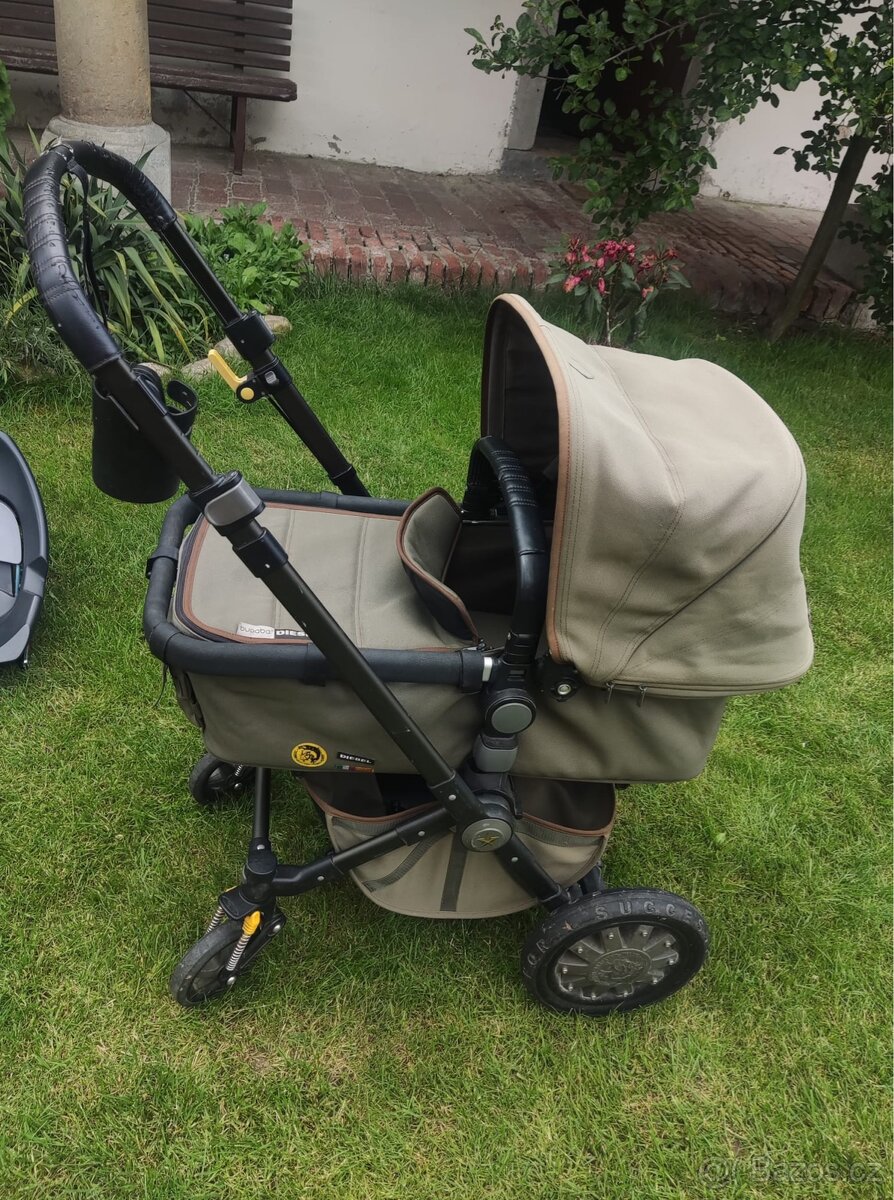 Kocarek Bugaboo Diesel - Army 2kombinace a  Příslušenství