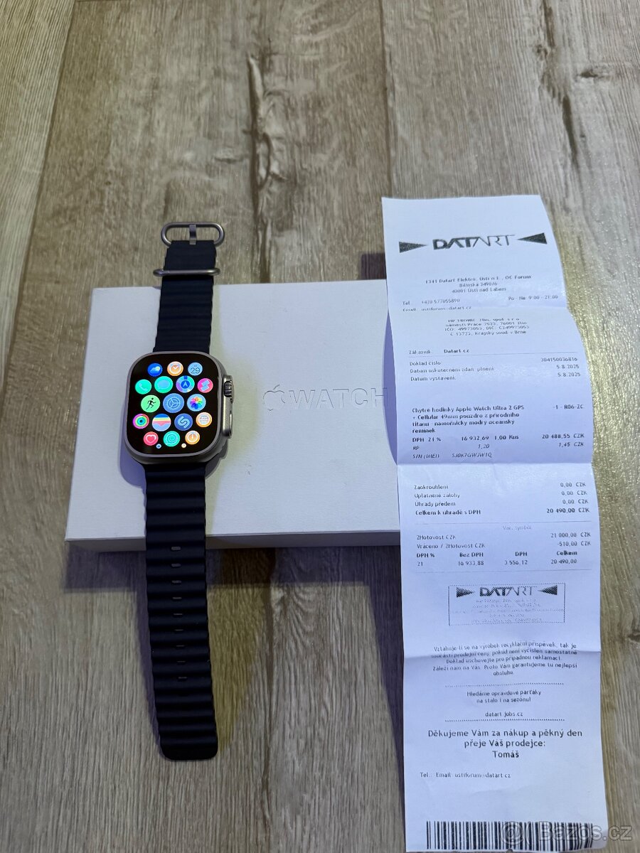 Prodám Apple Watch Ultra 2 49 mm