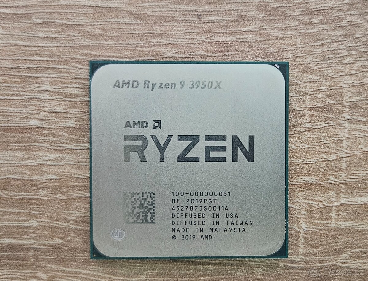 Procesor AMD Ryzen 9 3950X - top stav