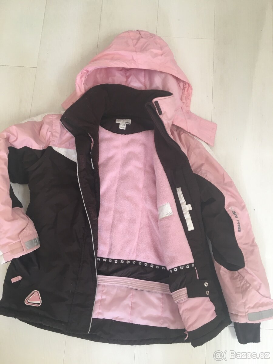 Zimní, lyžařská bunda H&M, 11-13 let.