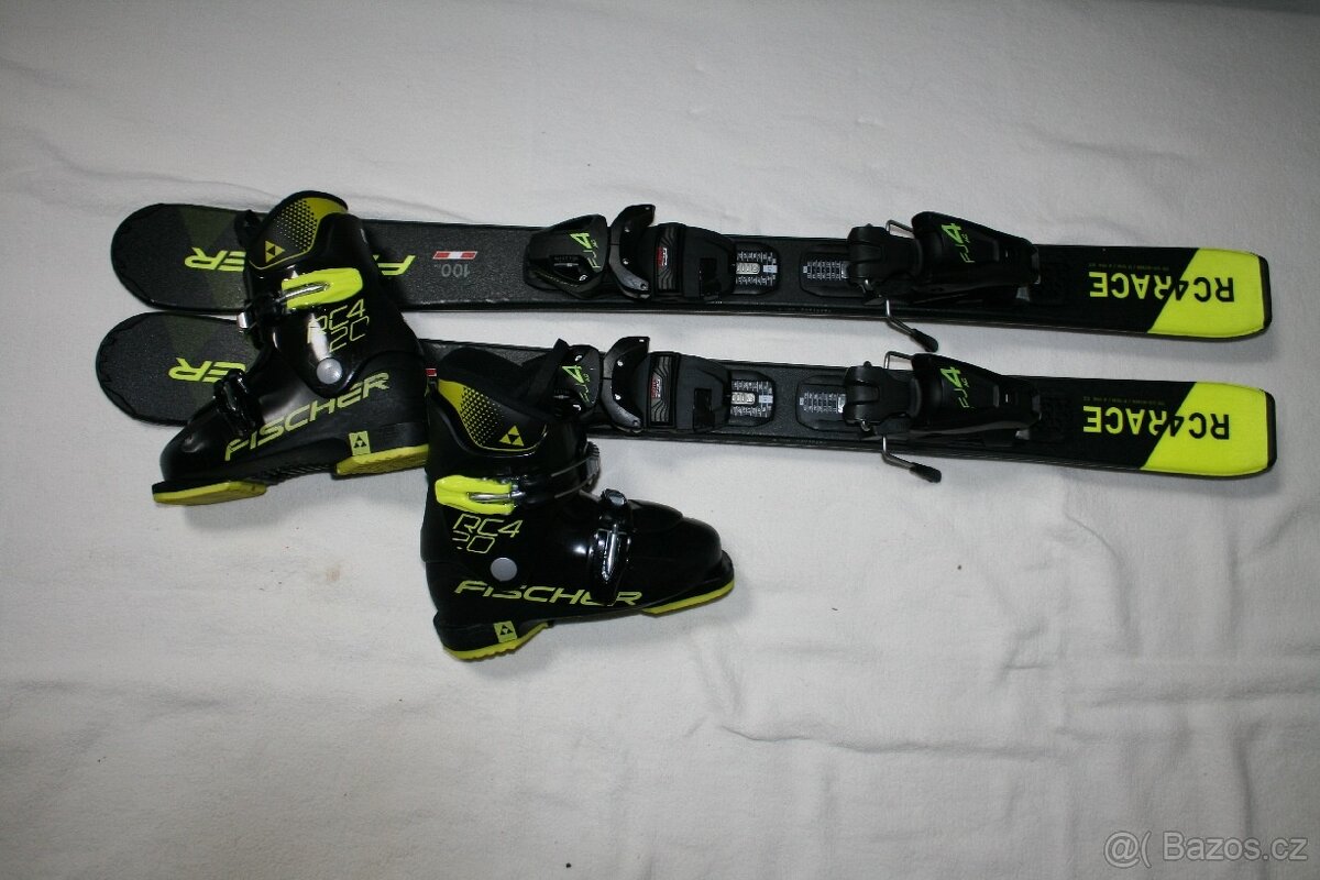 lyže Fischer 100 cm , lyžiarky fischer
