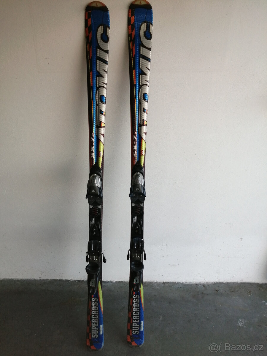 Prodám velmi zachovalé lyže zn. ATOMIC výška 170