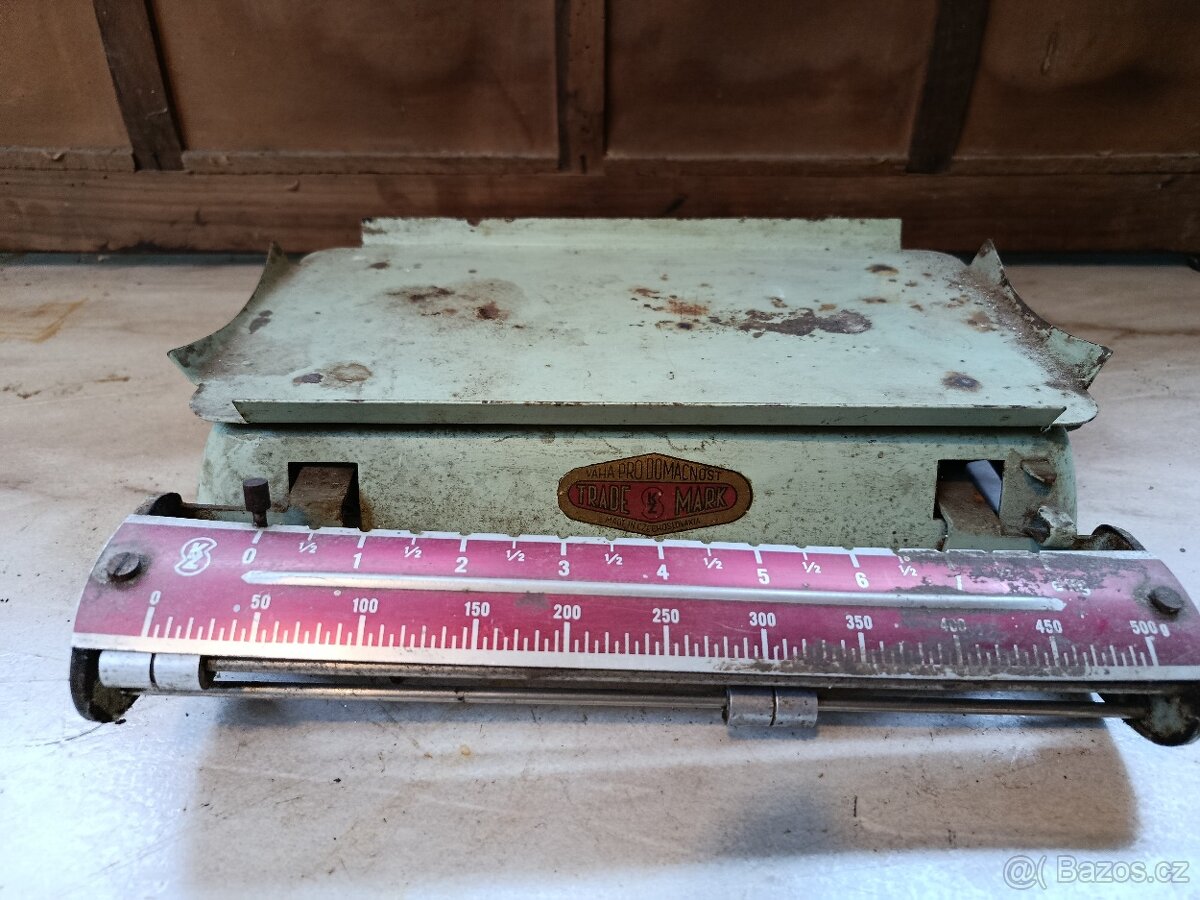 Stará Retro Kuchyňská / Pultová Váha