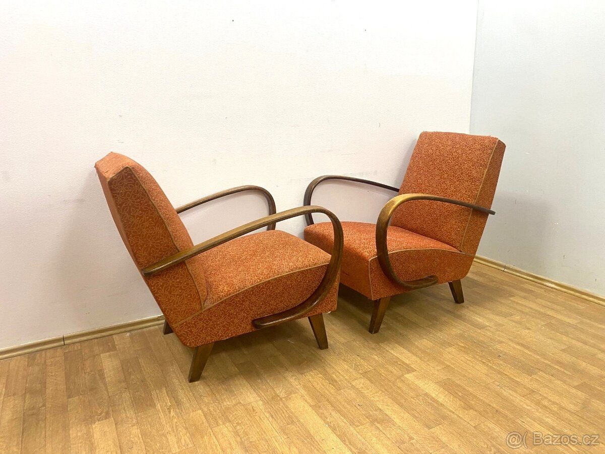 Retro křesla Halabala