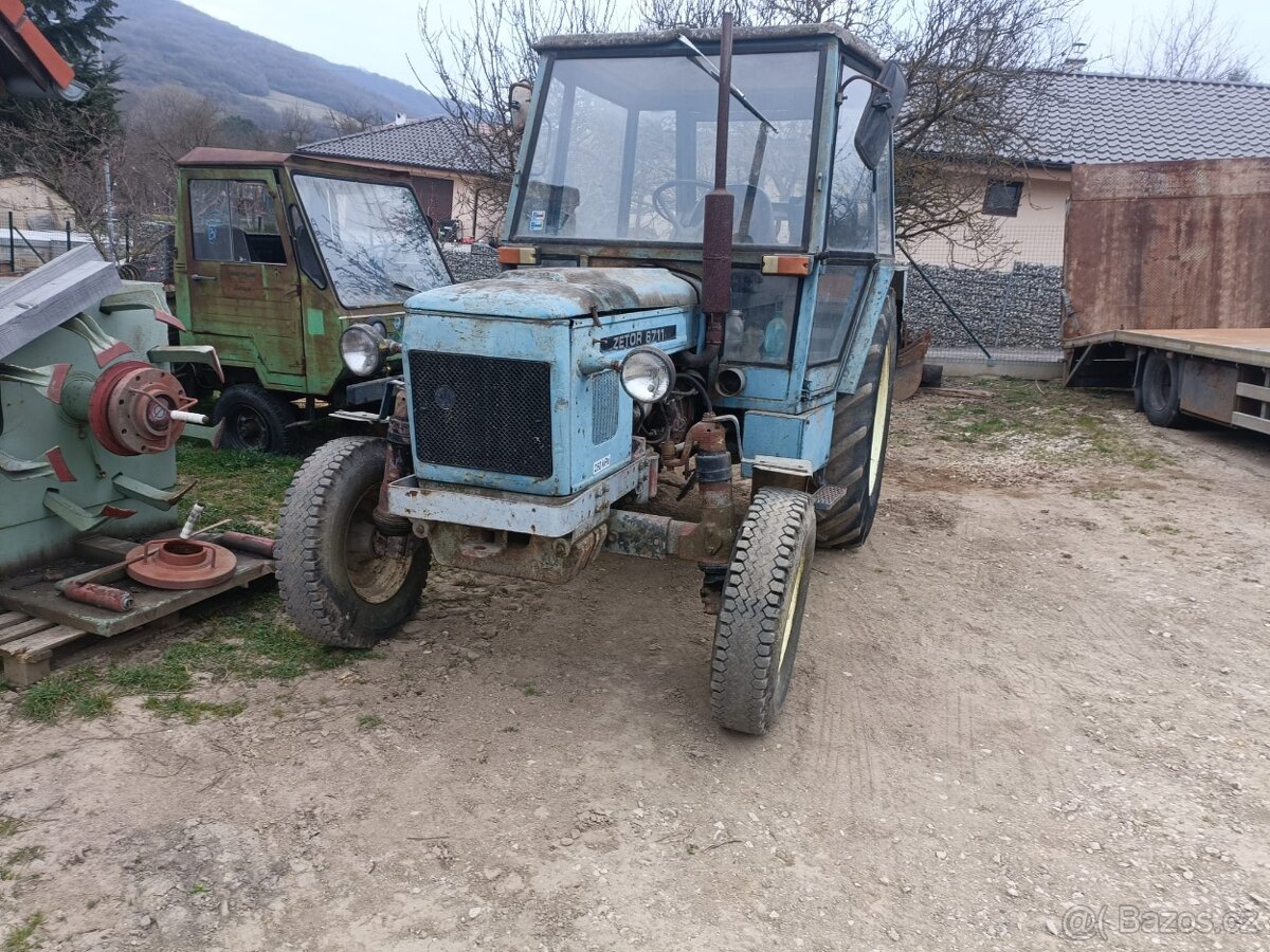 Zetor 6718 s ŠPZ
