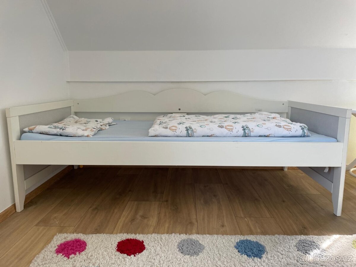 Dětská postel IKEA Hensvik 160x70 cm + matrace