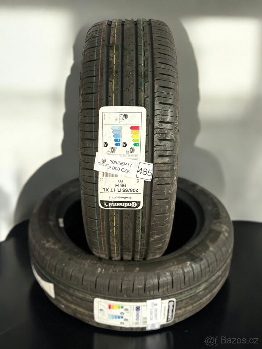 letní pneumatiky Continental 205/55r17