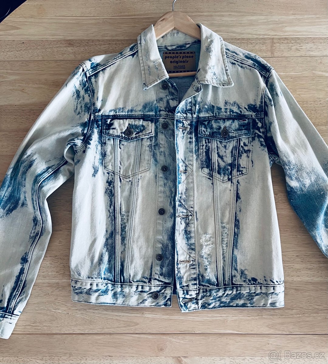Tommy Hilfiger pánska riflová bunda, veľ.S