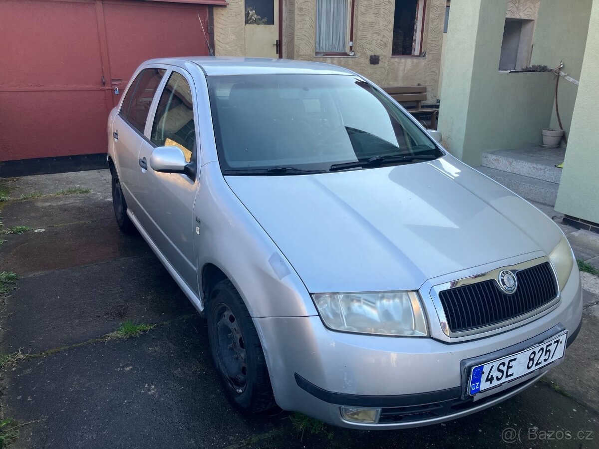 Škoda Fabia 1,4 MPI, 102 tis. km (s tažnou koulí)