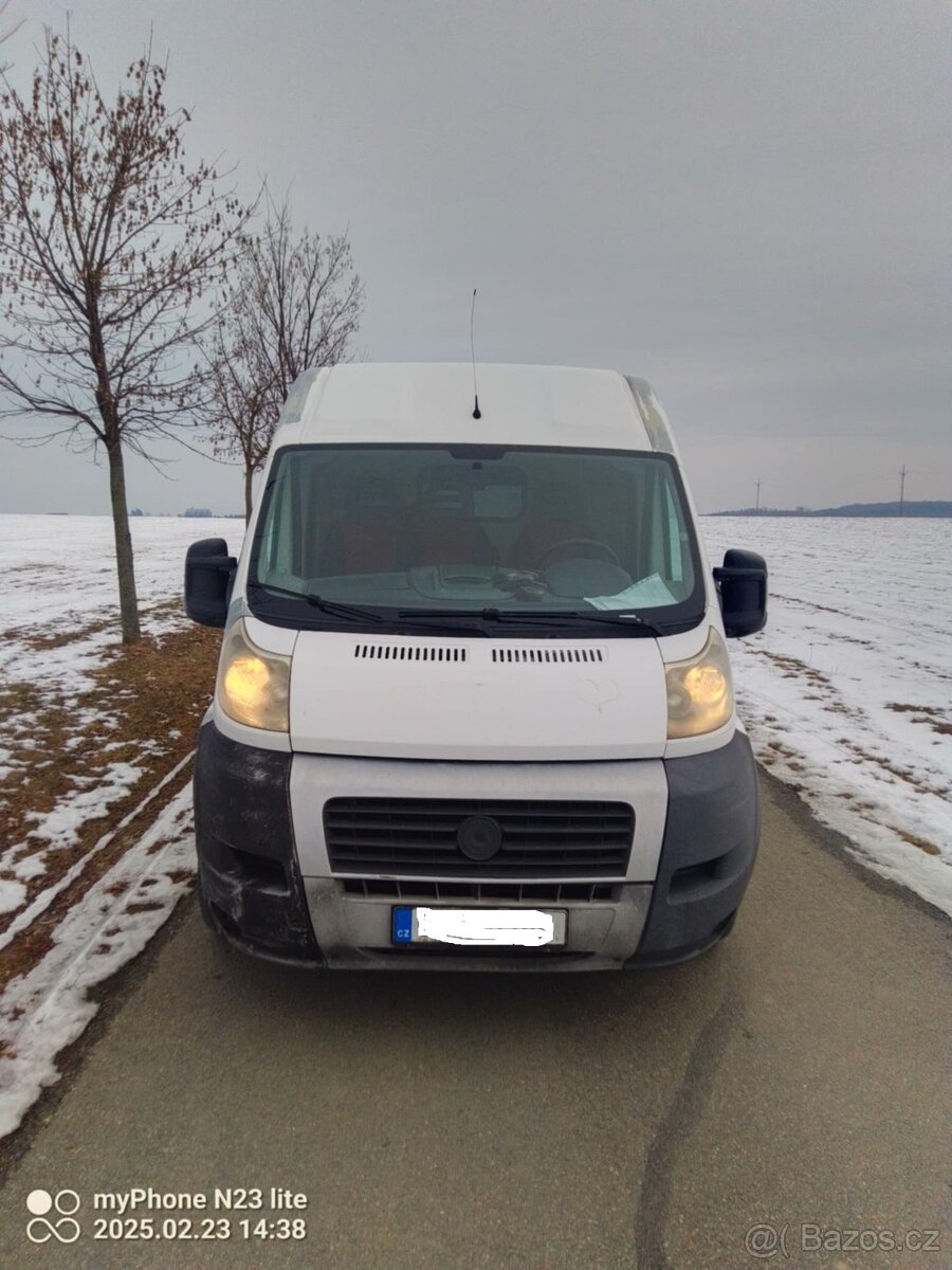 Fiat Ducato,2.3JTD,rok 2009,tažné,platná STK
