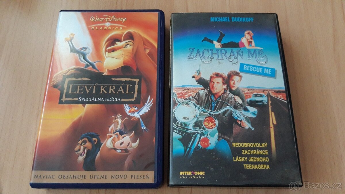 VHS Videokazety