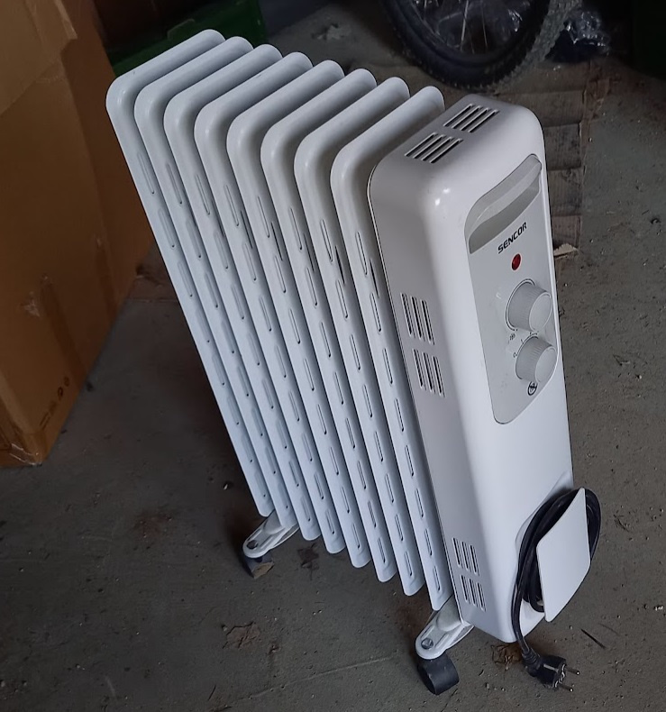 Elektrický olejový radiátor Sencor 2000W