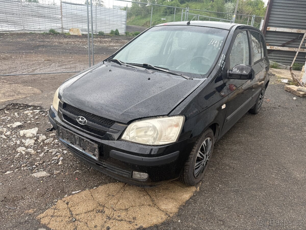 Náhradní díly - Hyundai Getz 1.1i 46kW r.v. 2004