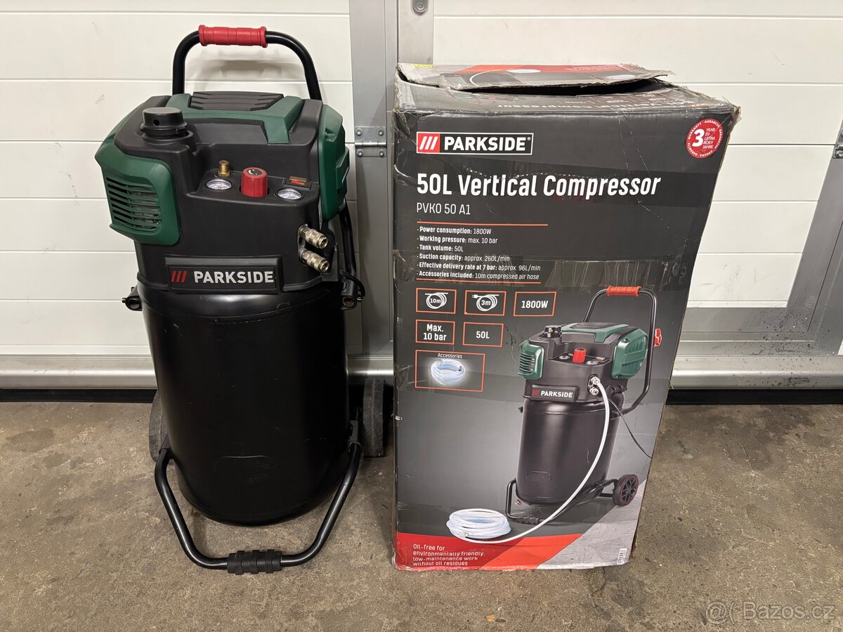 Kompresor Parkside 50l PVK0 50 A1