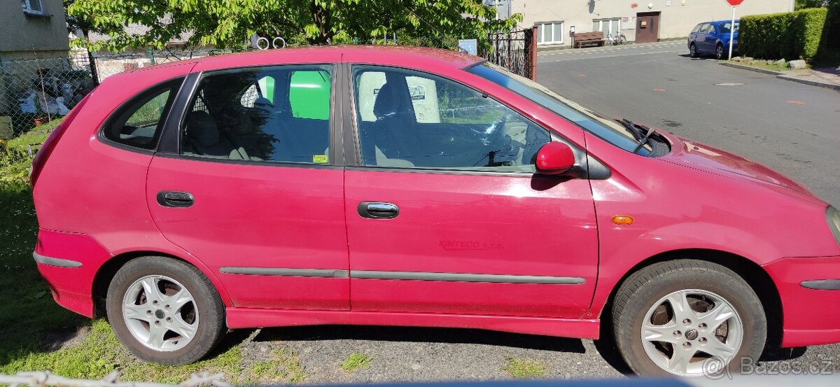 Nissan Almera Tino, 1,8i benzín, 84 kW, r.v. 2003.