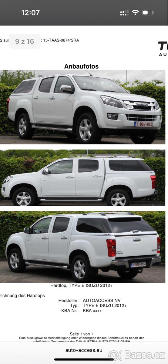Hardtop isuzu