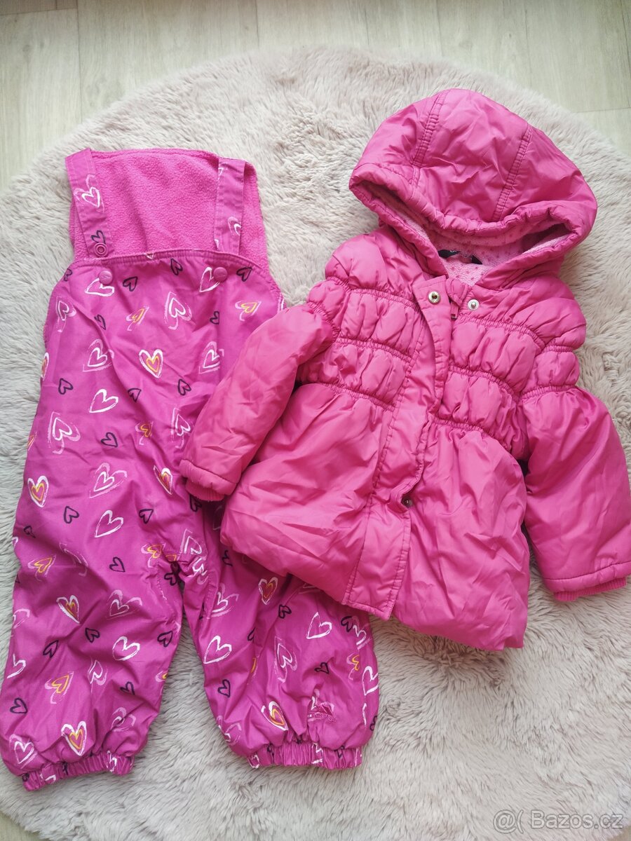 Set - bunda + oteplovačky vel. 18-24 měs.