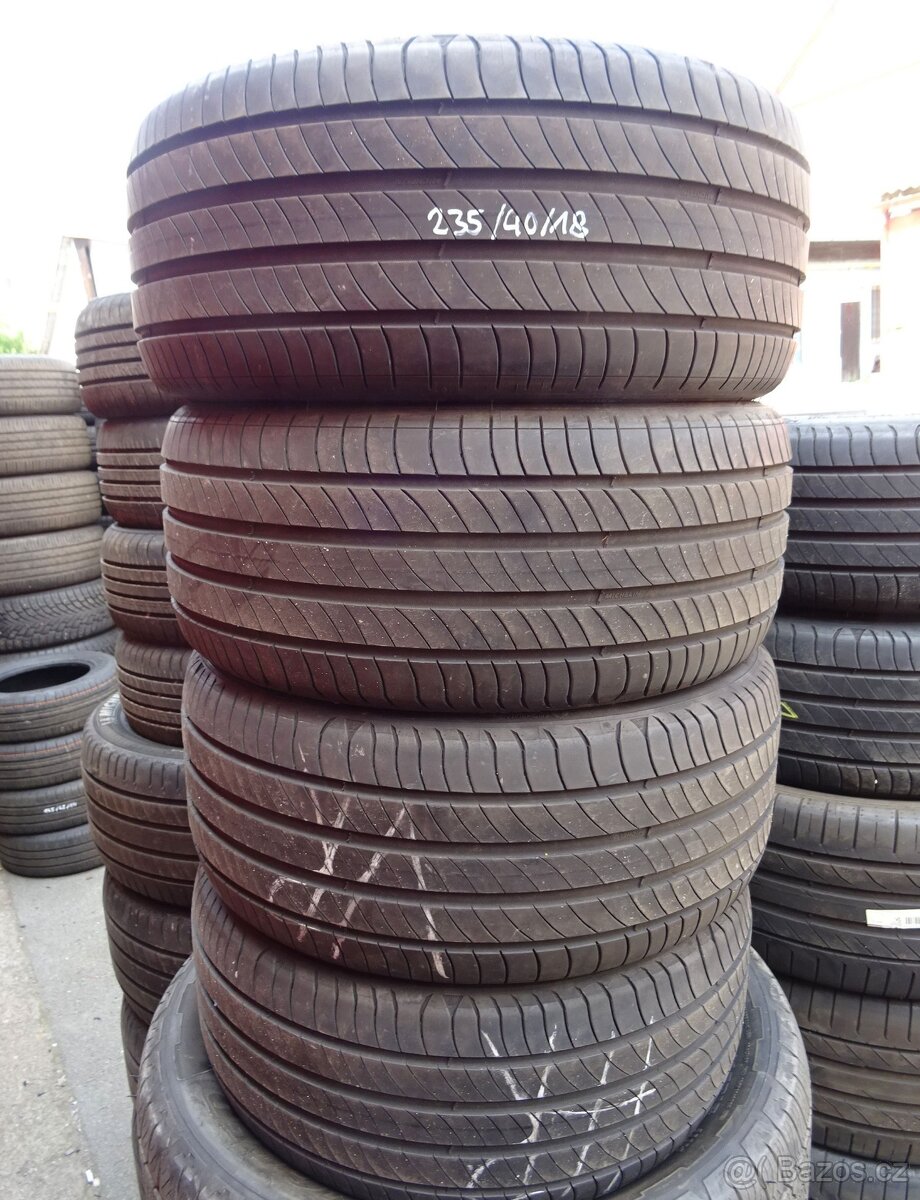 Letní pneu Michelin Primacy 4, 235/40/18, 4 ks, 6 mm