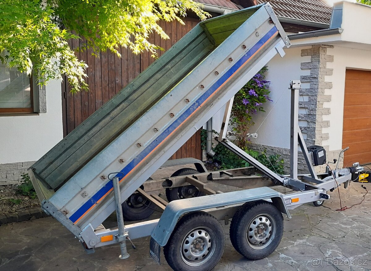 Privesný vozik dvounapravový 2000kg