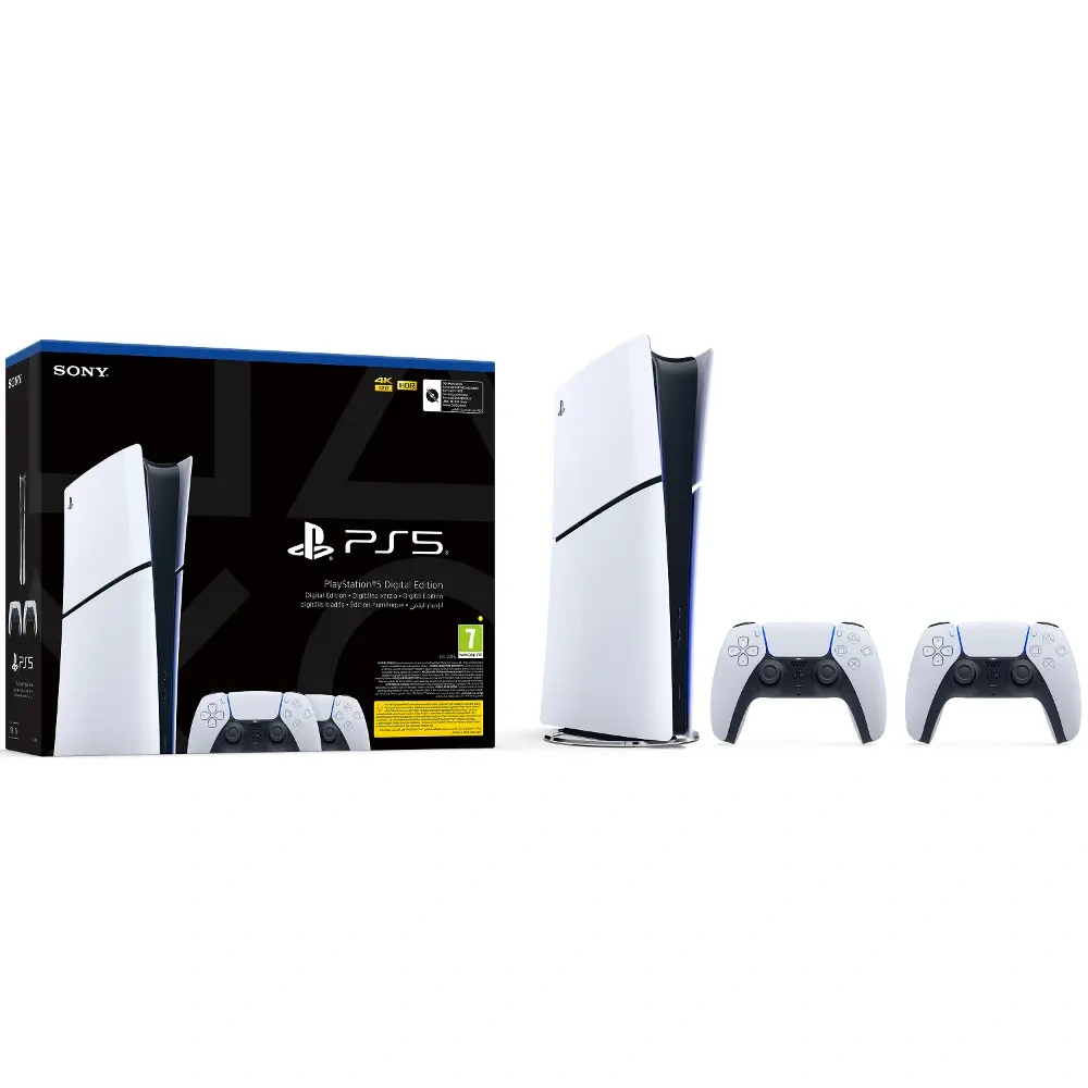 PS 5 Slim Digital 2x ovladač 4 rok záruka