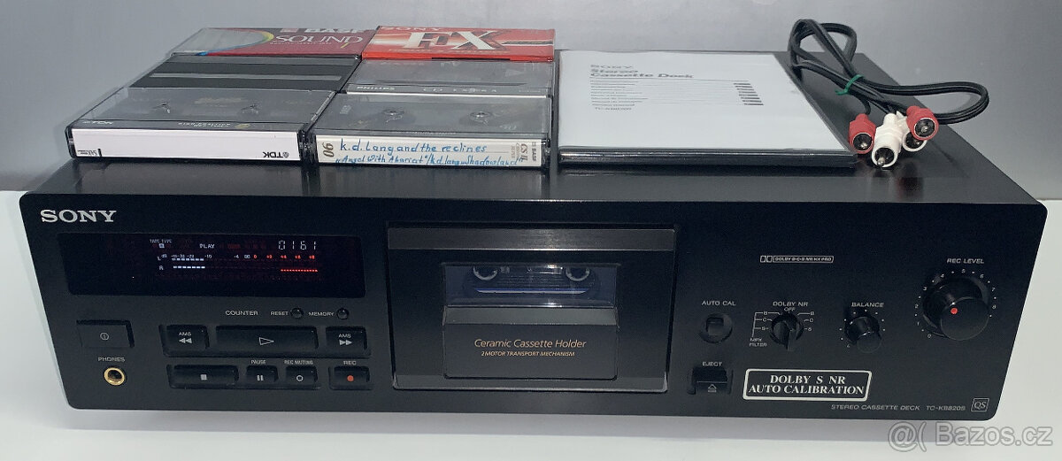 SONY TC-KB820S Stereo Cassette Deck + Příslušenství