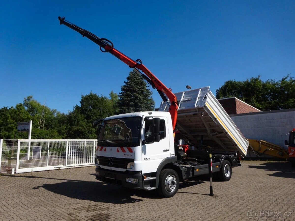 Mercedes-Benz Atego 1224 4x2 / Třístranný sklápěč / PK8500