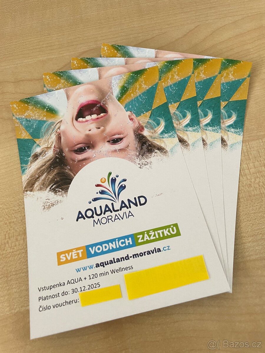 Vstupenky do Aqualandu vč. SPA