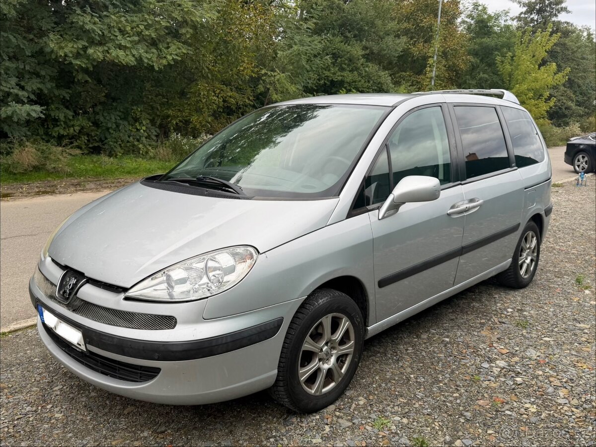 Peugeot 807 2.0 HDI 100kW - 8 Míst 2008 Tažné