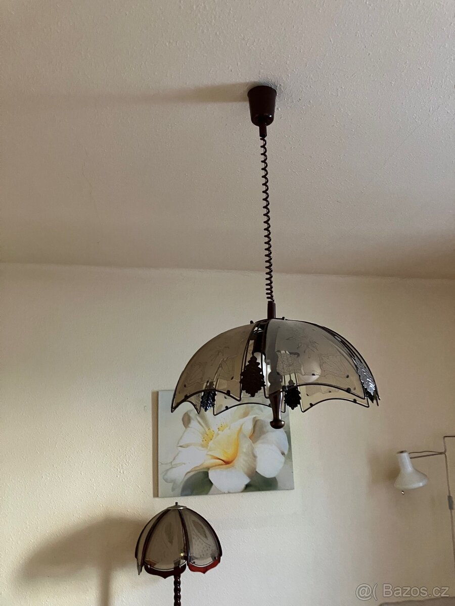 Lampa + lustr