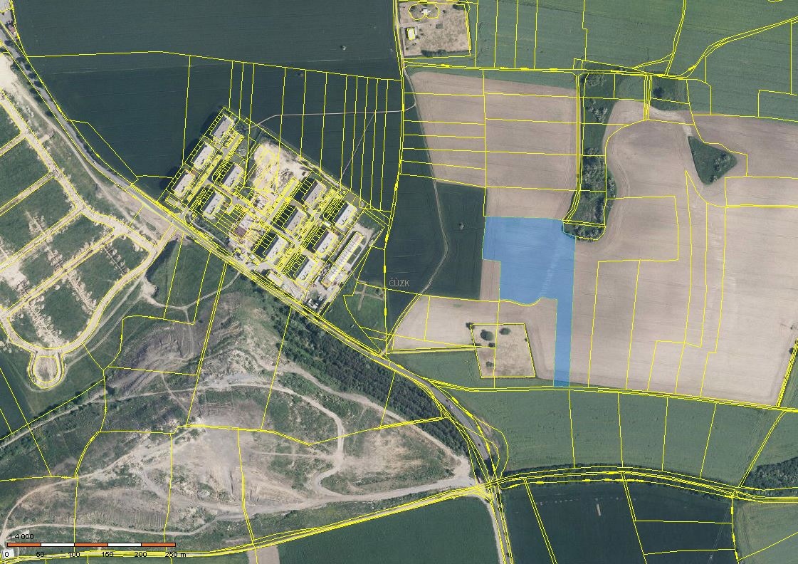 Pole v Praze – Sobín, 17.632 m², výborná investice