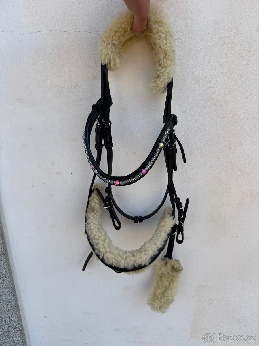 Anatomická uzdečka kentaur s beránkem