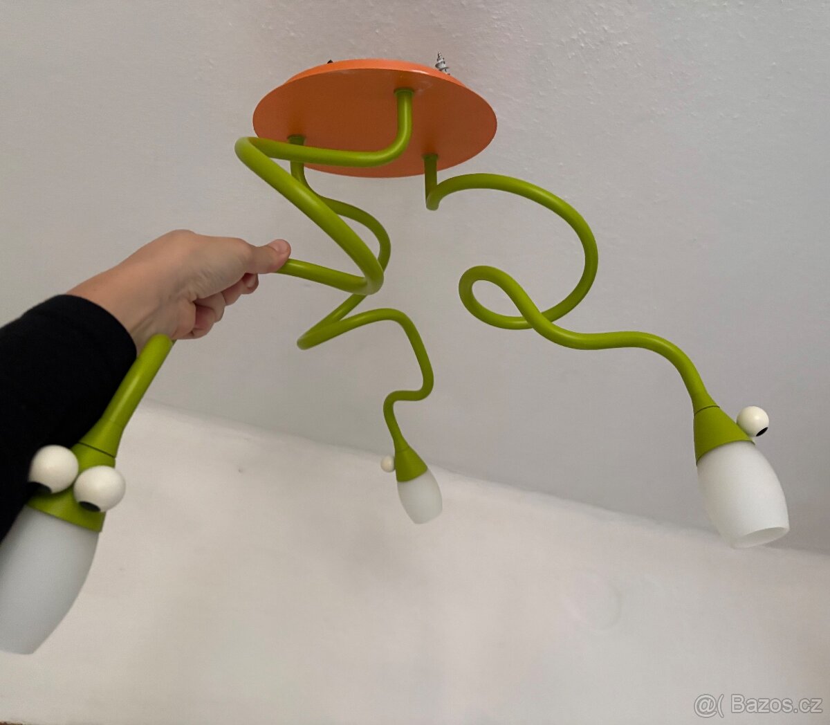 Stropní světlo a lampička