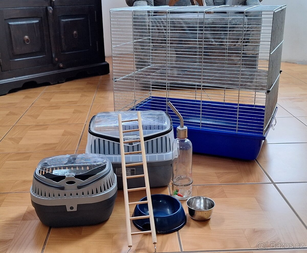 Klec a příslušenství pro potkany