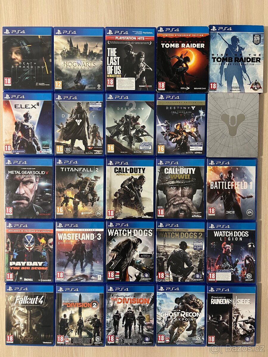 Hry pro PS4 / PlayStation 4 plně funkční