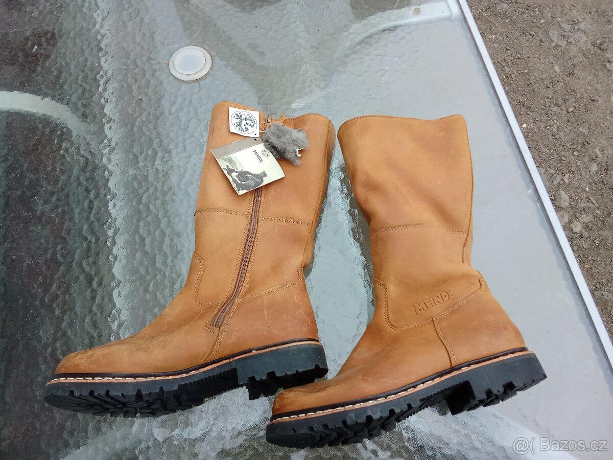 Vysoké teplé boty Meindl