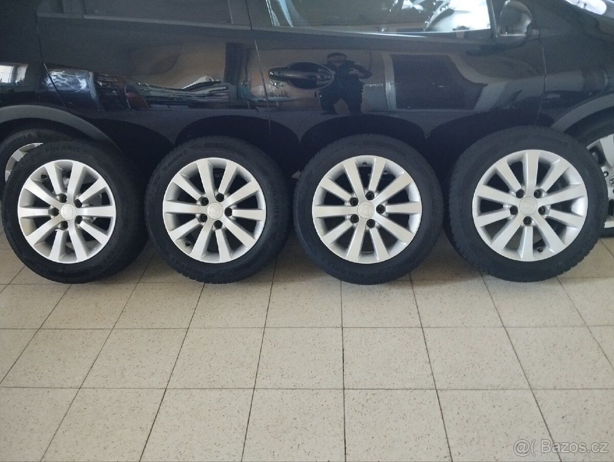 ALU Honda 5x114,3 r16x6,5j ET 45, 205/55/16 Polaris 5