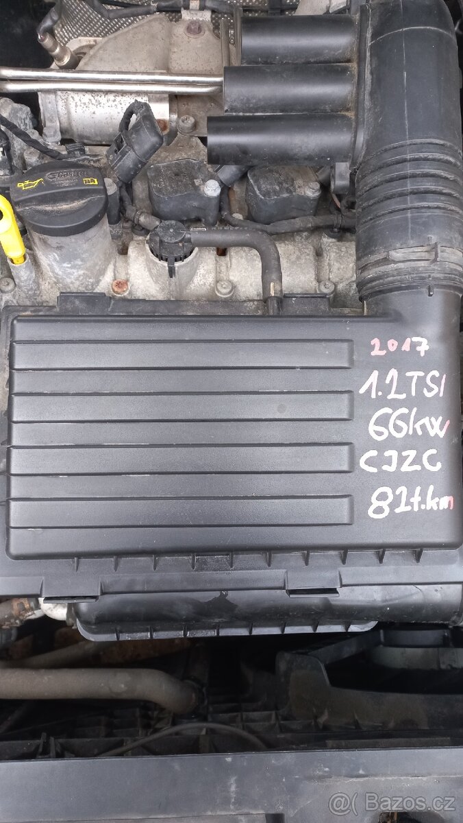 Skoda Fabia 3 motor 1.2 tsi, CJZC