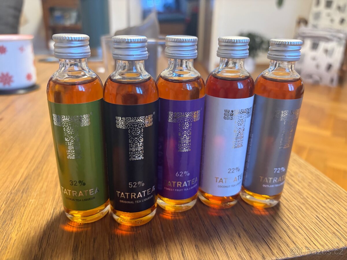 Tatratea miniatury alkoholu