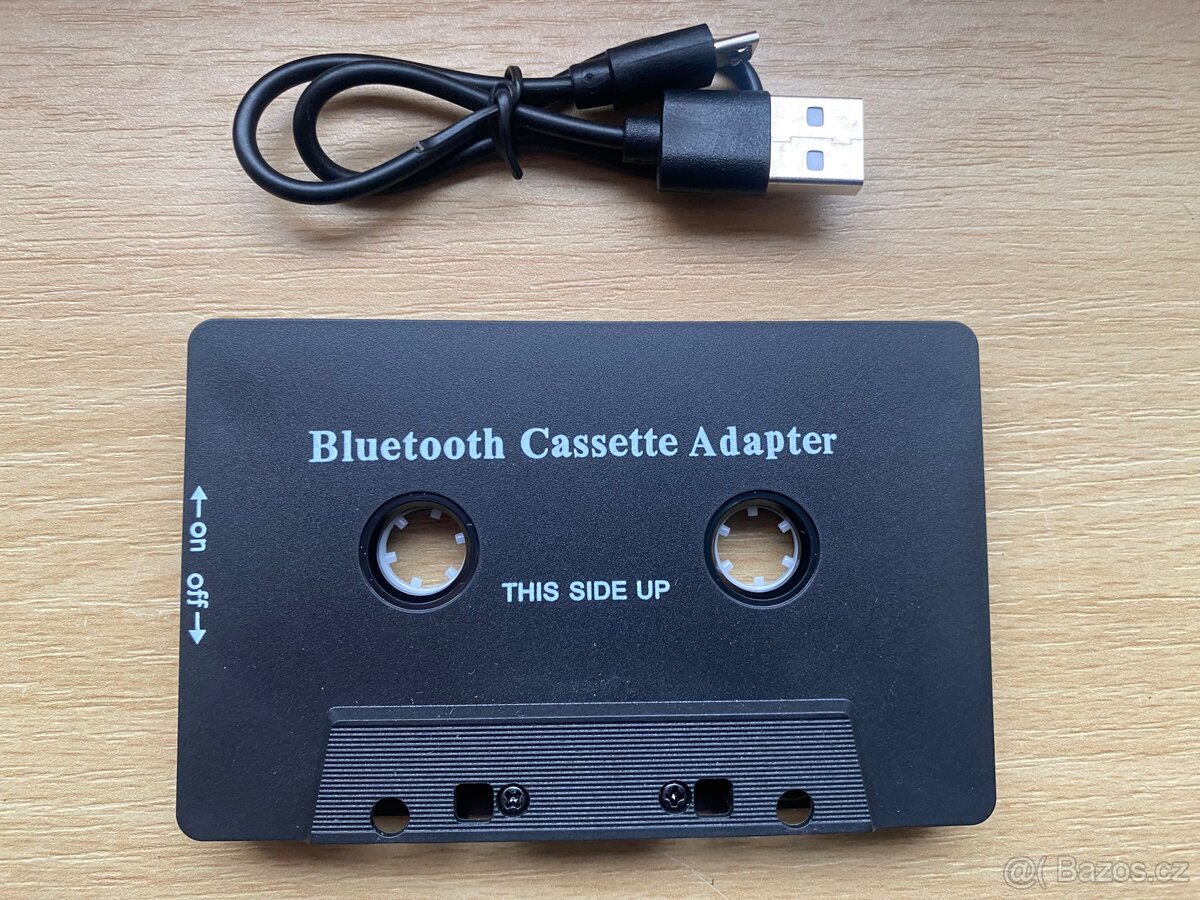 Bluetooth Kazetový adaptér pro stará rádia.