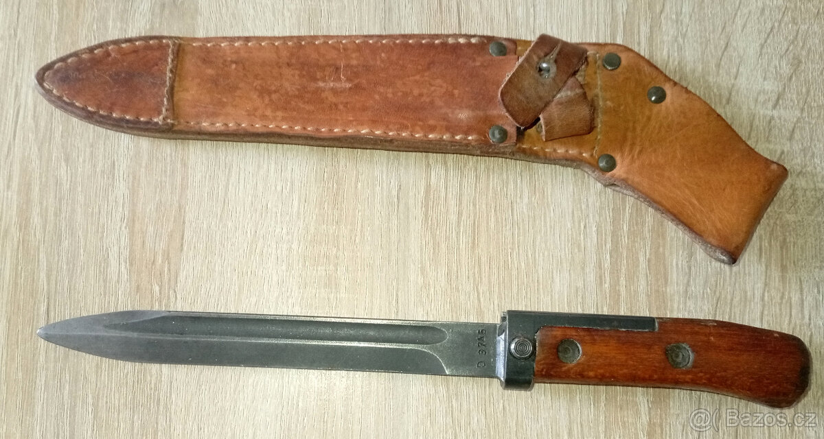 Bodák, bajonet pro vz58 dřevo