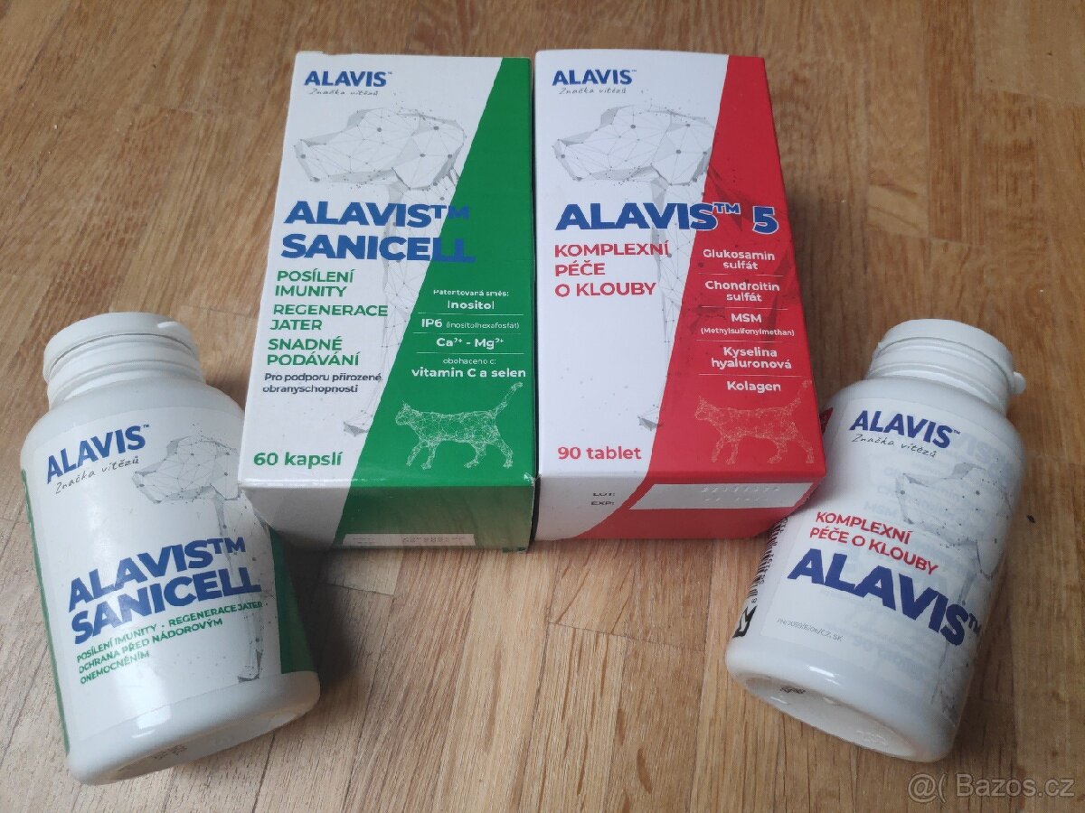 Alavis 5 a Alavis Sanicell - 4 balení