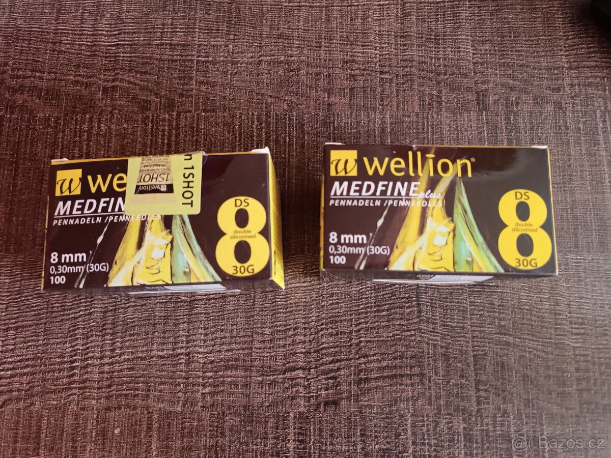 Wellion medfine plus 8 mm