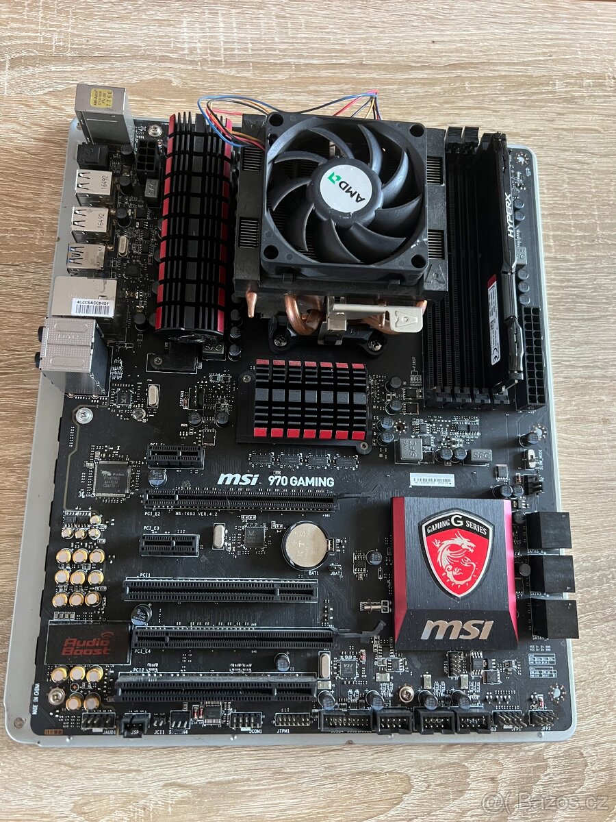 Prodám set MB+CPU+RAM MSI 970 Gaming