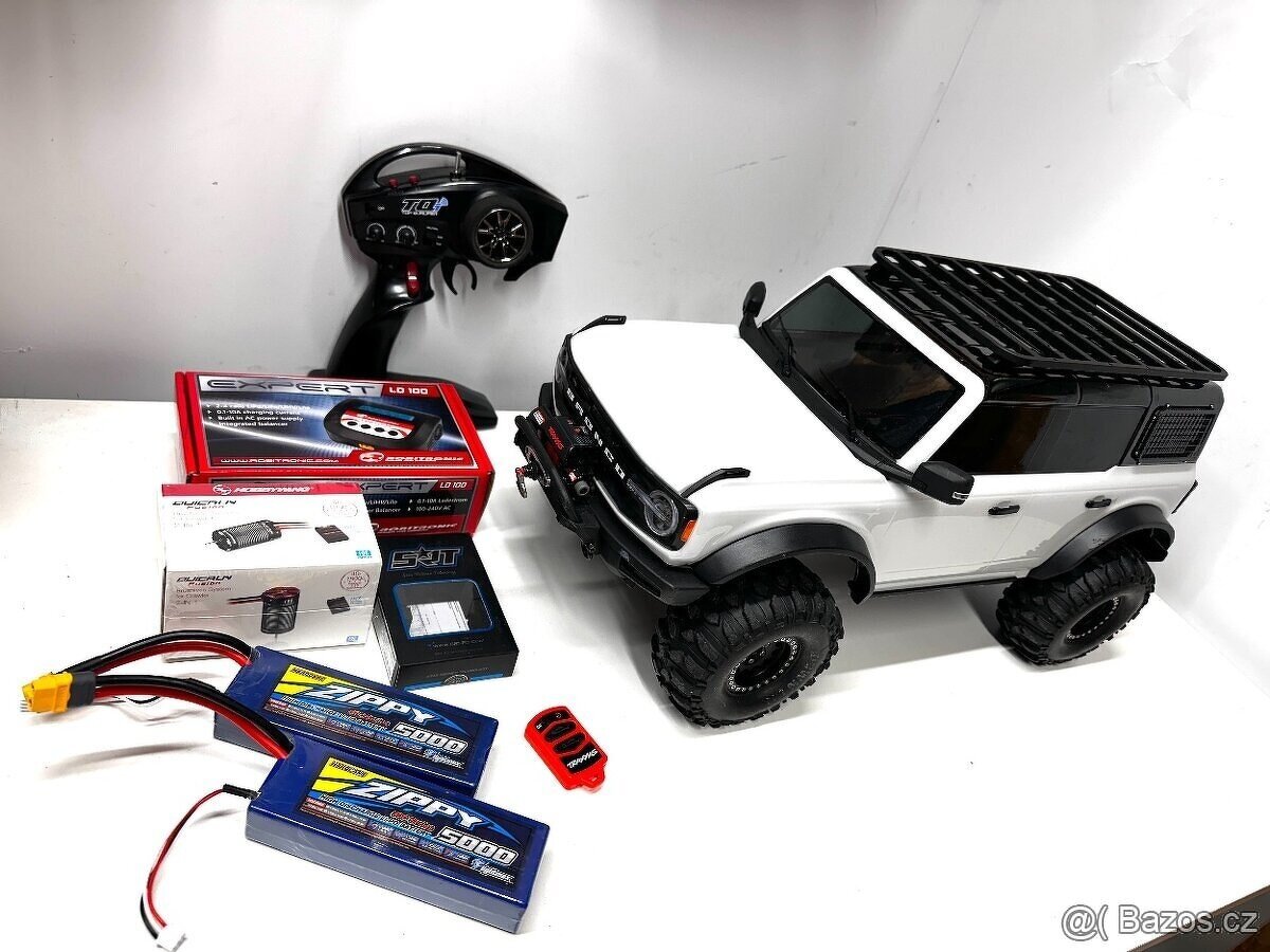 ZÁNOVNÍ Traxxas TRX-4 Ford Bronco 2021 v tuningu (brushless)